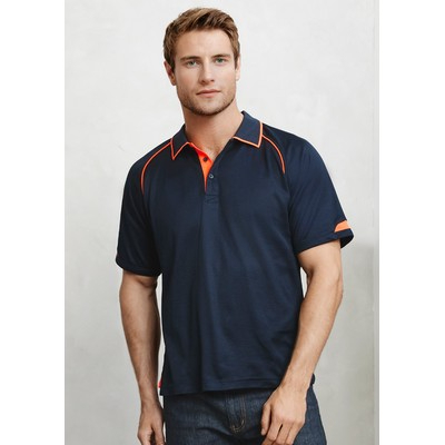 Mens Fusion Short Sleeve Polo 