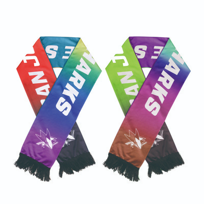 Recycled Mesh Fabric Scarf - (printed with 4 colour(s)) 